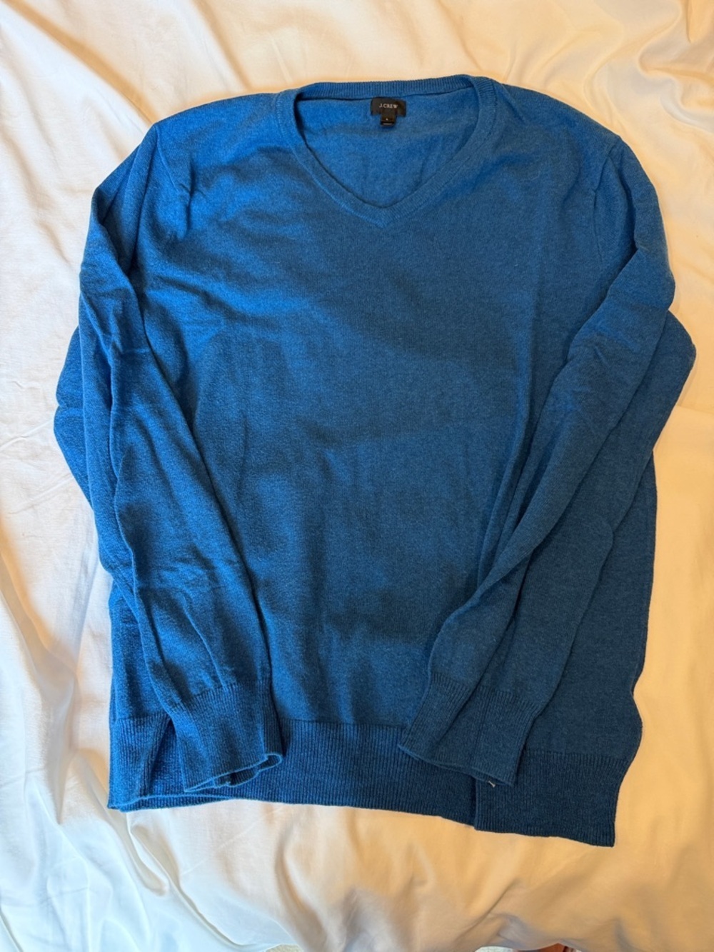 J. Crew Men’s Teal V-Neck Sweater